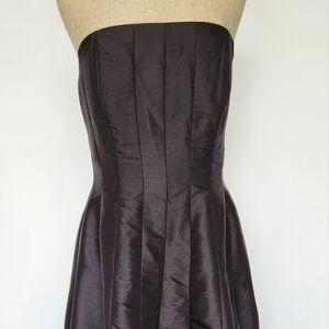 Sophisticated Black Satin Maxi Dress